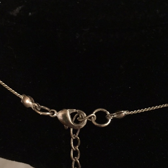 Silver Toned Long Necklace - Picture 4 of 4